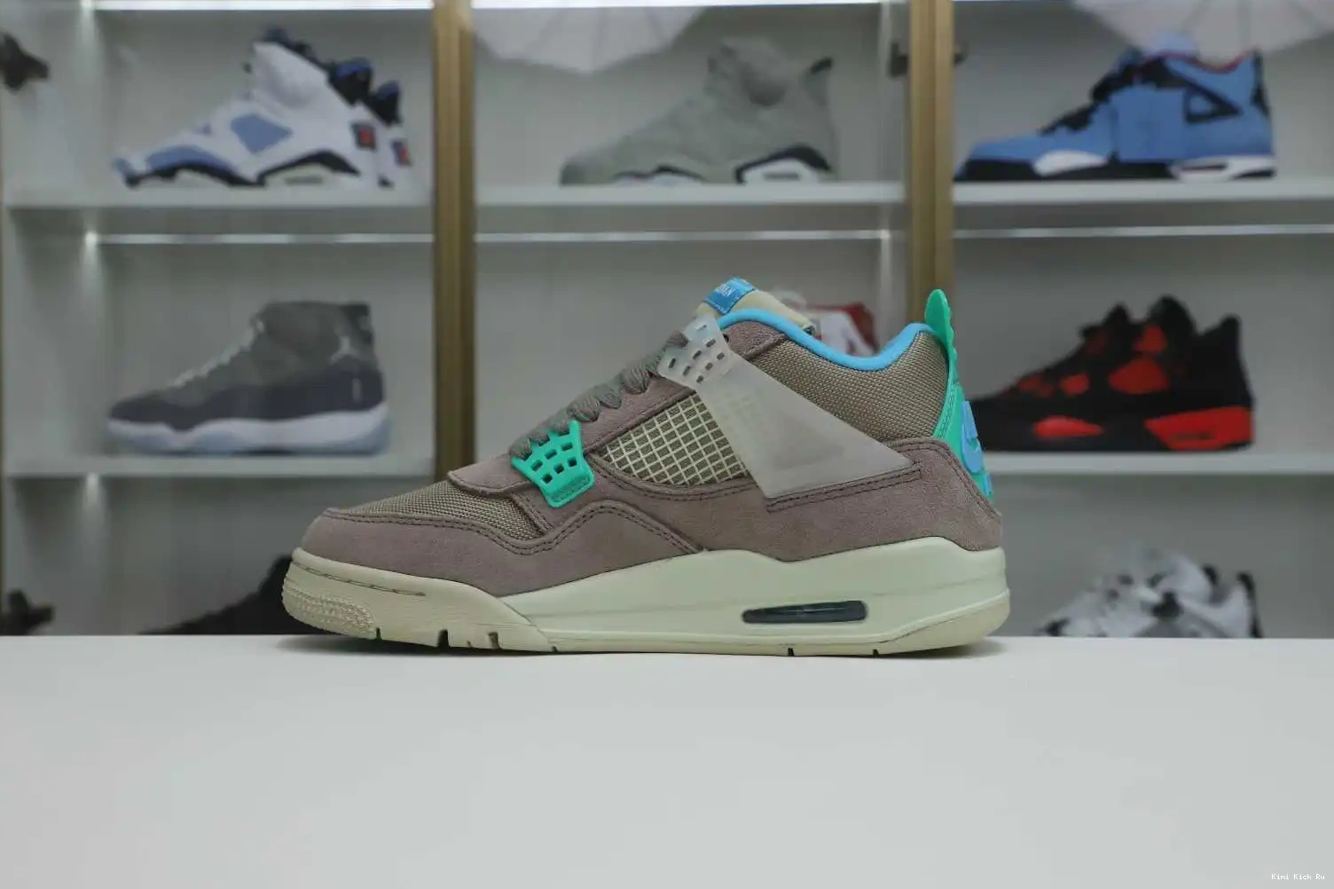 Kimikick UNION X RETRO AIR HAZE' JORDAN LA 'TAUPE 4 0505